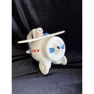 Vintage Westfield Stuart Taylor Ceramic Art Pottery Airplane Teapot, T46